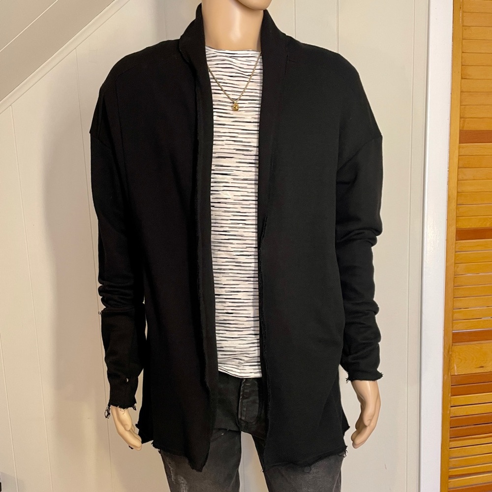 Zara distressed, oversized sweater